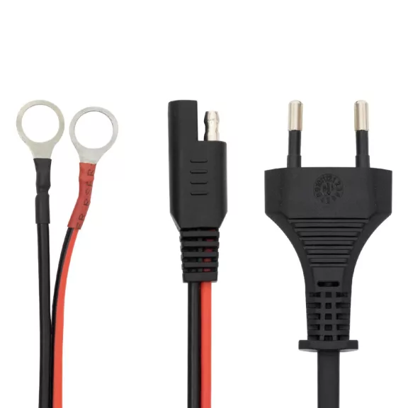 Home SMC20 SMART akkumulátortöltő, 6-12V/2A, LCD kijelző, teljesen automatikus, minden elterjedt akkutípushoz, digitális kijelző, karbantartó töltés, kétféle csatlakozókábel
