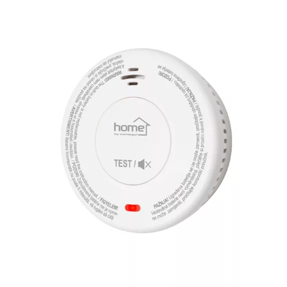 Home SMO10SMART optikai füstérzékelő, Tuya Smart és Smart Life kompatibilis, Wi-Fi kapcsolat, 10 év elem élettartam, 2400 mAh Home SMO10SMART optikai füstérzékelő, Tuya Smart és Smart Life kompatibilis, Wi-Fi kapcsolat, 10 év elem élettartam, 2400 mAh