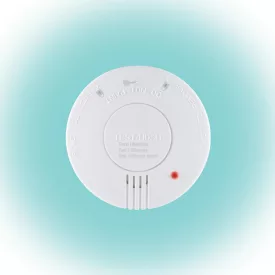 Home SMO 01 füstérzékelő, elemes, 85 dB, LED, fehér