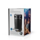 Akkumulátoros party boombox, Bluetooth, 150W, 3,5 óra, 4400 mAh, USB, AUX 6,35 mikrofon bemenet NEDIS SPBB350BK 