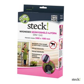   Mágneses szúnyogháló ajtóra, antracit, 2400*1000 mm SRM 1240