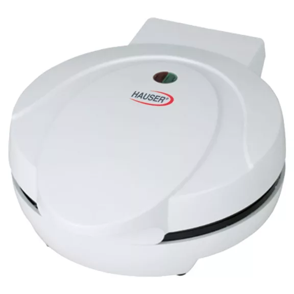 HAUSER ST-637N gofrisütő, max. 800 W, kerek gofri, tapadásmentes bevonat, működést jelző lámpa, fehér színű HAUSER ST-637N gofrisütő, max. 800 W, kerek gofri, tapadásmentes bevonat, működést jelző lámpa, fehér színű