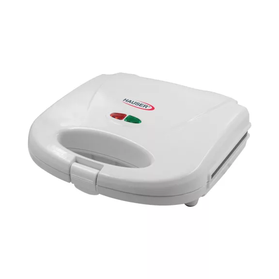 HAUSER ST-638 gofrisütő, max. 800 W, tapadásmentes bevonat, hidegfalú burkolat, fehér színű HAUSER ST-638 gofrisütő, max. 800 W, tapadásmentes bevonat, hidegfalú burkolat, fehér színű