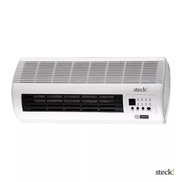   Steck STF 01F PTC Elektromos ventilátoros fűtőtest távirányítóval