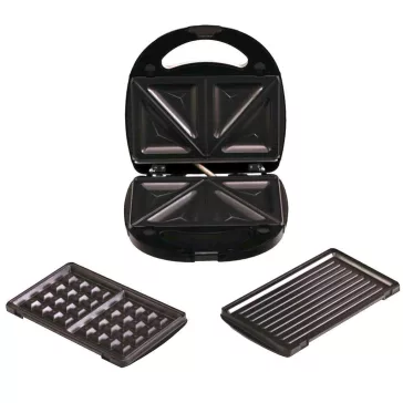   HAUSER STI-622 multifunkciós sütő, max. 760 W, 3 az 1-ben, tapadásmentes bevonat, inox burkolat