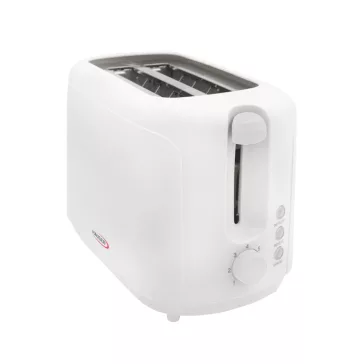   HAUSER T-232 kenyérpirító, 700 W, 2 szeletes, fokozatmentes pirítás, fehér színű