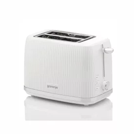   Gorenje T850DPW kenyérpirító, 850 W, 7 fokozat, újramelegítés, kiolvasztás, hőfokszabályozó, megvilágított nyomógombok