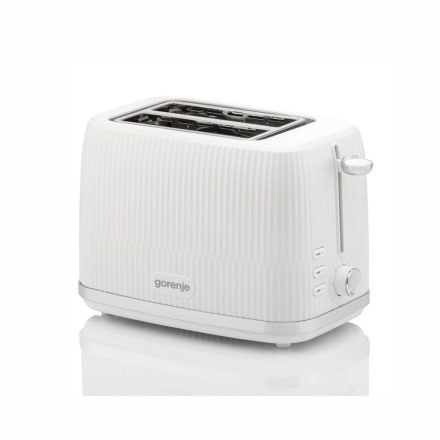 Gorenje T850DPW kenyérpirító, 850 W, 7 fokozat, újramelegítés, kiolvasztás, hőfokszabályozó, megvilágított nyomógombok
