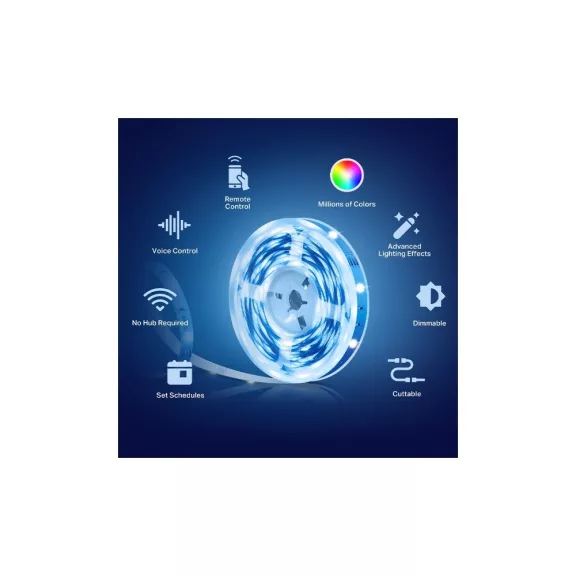 TP-LINK LED Szalag Wi-Fi-s 5 méter, TAPO L900-5