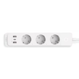   TP-LINK Okos Elosztósor Wifi-s, 3xDugalj + 2xUSB + 1x 18W USB-C, TAPO P300