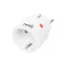 Home TH2300 távirányítható mini hálózati aljzat, max. 2300W, 40m hatótáv, LED visszajelző