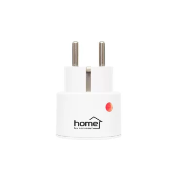   Home TH2300 távirányítható mini hálózati aljzat, max. 2300W, 40m hatótáv, LED visszajelző