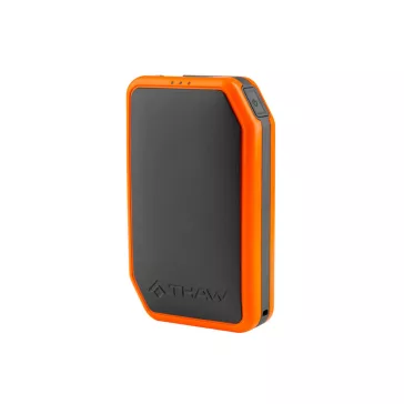   THAW THA-HND-0014-G újratölthető kézmelegítő, power bank funkcióval, nagy, 10.000 mAh kapacitás, újratölthető, 3 üzemmód, max. 60 °C