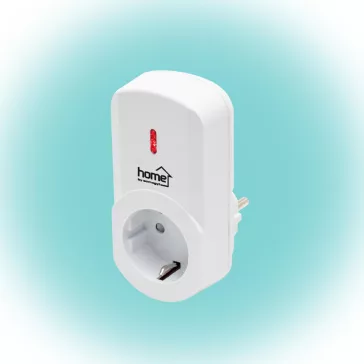   Home TH 1000 távirányítható hálózati aljzat, 40 m hatótávolság, 1 db aljzat, max. 1000 W