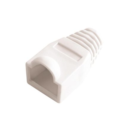 TS 52/WH törésgátló RJ-45 dugóhoz, 8P/8C, fehér