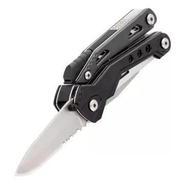   True Utility Fireranger, TU182, 7 cm penge, tűzkő, vészsíp, rozsdamentes acél szerszámok