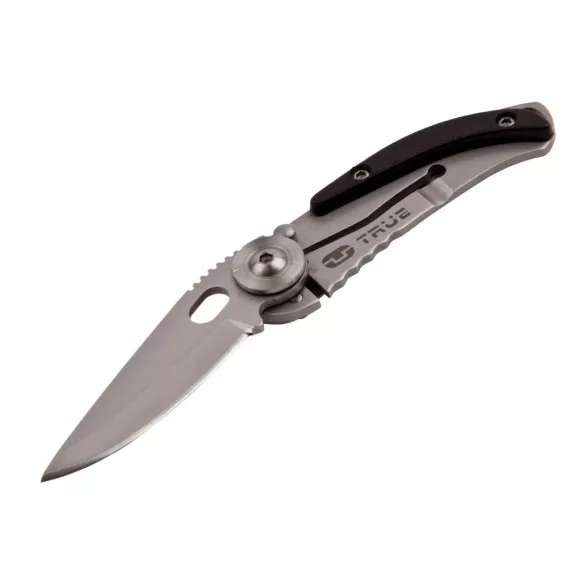 True Utility Skeletonknife, TU571K, 4 cm rozsdamentes acél penge, eloxált alumínium tok, karabiner rögzítési pont, jobb és balkezes True Utility Skeletonknife, TU571K, 4 cm rozsdamentes acél penge, eloxált alumínium tok, karabiner rögzítési pont, jobb és balkezes