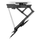 Nedis motoros mennyezeti / plafon TV / monitor állvány / tartó konzol, 23-65", dönthető, forgatható, WIFI