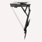Nedis motoros mennyezeti / plafon TV / monitor állvány / tartó konzol, 23-65", dönthető, forgatható, WIFI