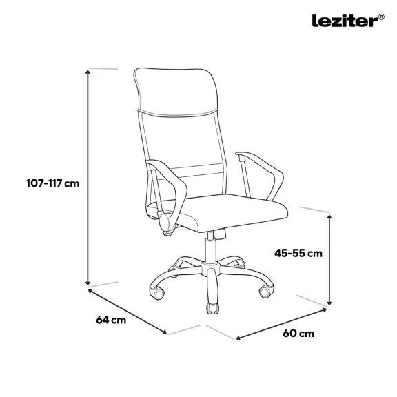 Fit ergonomikus irodai forgószék Fit ergonomikus irodai forgószék