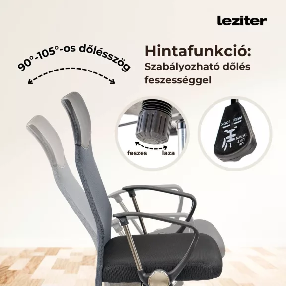 Fit ergonomikus irodai forgószék Fit ergonomikus irodai forgószék