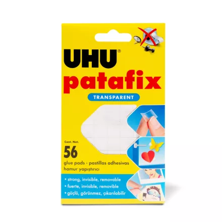 UHU Patafix Invisible gyurmaragasztó  - 56 db / csomag