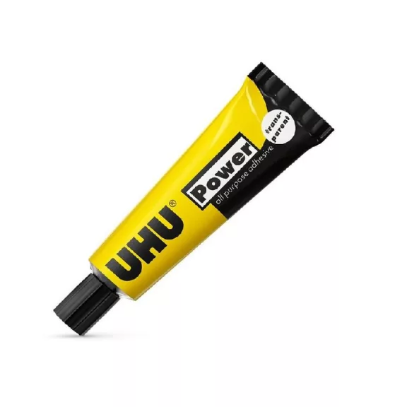 UHU univerzális átlátszó ragasztó POWER TRANSPARENT 45 g UHU univerzális átlátszó ragasztó POWER TRANSPARENT 45 g