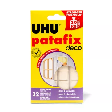   UHU Patafix homedeco - fehér gyurmaragasztó  - 32 db / csomag