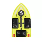Etetőhajó V6 GPS 3 tartályos hátra és oldalkidobós nightlight