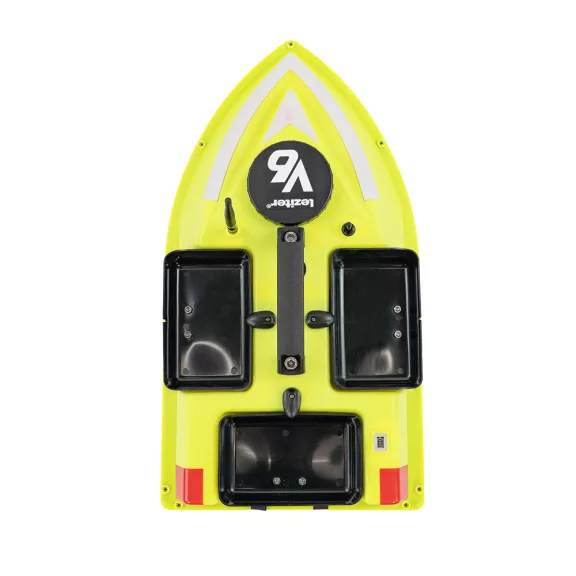 Etetőhajó V6 GPS 3 tartályos hátra és oldalkidobós nightlight