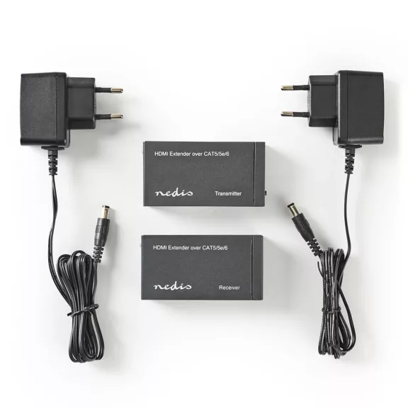 Nedis HDMI extender (hosszabító) Cat6 kábelen, 1.65Gbps, 1080p, 60m VREP3450AT Nedis HDMI extender (hosszabító) Cat6 kábelen, 1.65Gbps, 1080p, 60m VREP3450AT