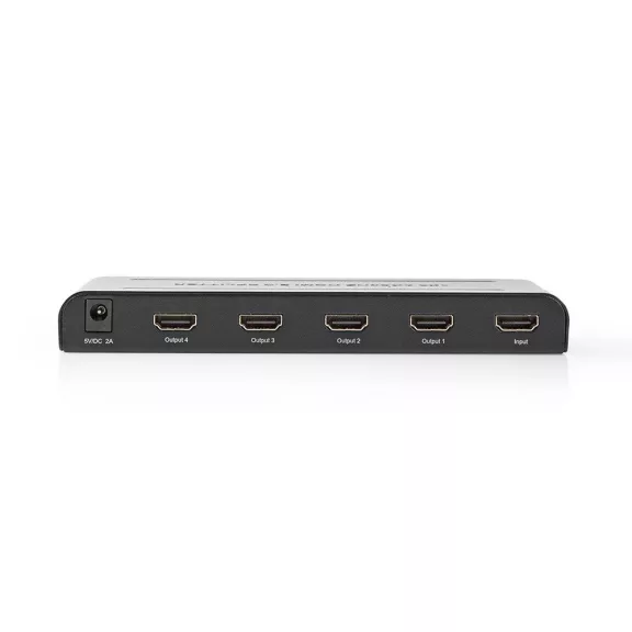 Nedis HDMI splitter, 1 x HDMI be - 4 x HDMI ki, 4K@60Hz VSPL3474AT Nedis HDMI splitter, 1 x HDMI be - 4 x HDMI ki, 4K@60Hz VSPL3474AT
