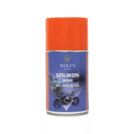 WOLF’S W340-250 szilikon, 250ml, karbantartásra, ápolásra
