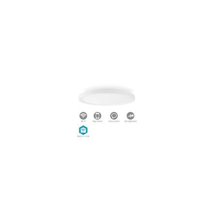 SmartLife Mennyezeti lámpa | Wi-Fi | Meleg és hideg fehér / RGB | Kerek | Átmérő: 290 mm | 1800 lm | 2700 - 6500 K | IP20 | Energia osztály: F | Android™ / IOS