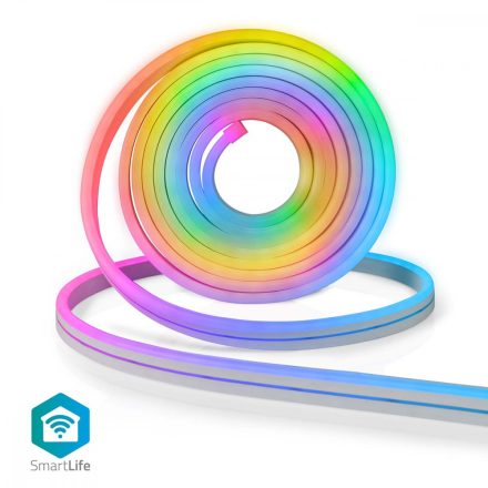 SmartLife Színes LED szalag Wi-Fi | Több szín | 5000 mm | IP65 | 960 lm | Android™ / IOS