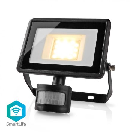 SmartLife reflektor Mozgásérzékelő | 1500 lm | Wi-Fi | 20 W | Szabályozható Fehér | 3000 - 6500 K 