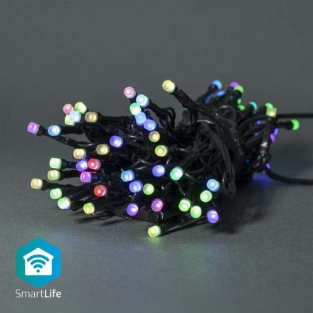SmartLife Dekoratív LED | Húr | Wi-Fi | RGB | 42 LED's | 5.00 m | Android™ / IOS