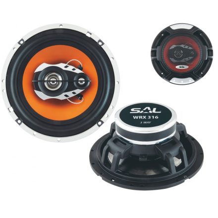 SAL WRX 316 3 utas hangszórópár, 2 x 110 W, 165 mm, 4 Ohm