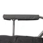 Leziter Comfort karfás horgász szék pohártartóval szürke