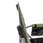 Leziter Comfort Plus karfás horgász szék pohártartóval zöld