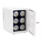 Zilan ZLN1153 mini hűtőszekrény, 36 W, 4 liter kapacitás, hűtésre és melegítésre is alkalmas, 230 V és 12 V üzemelés