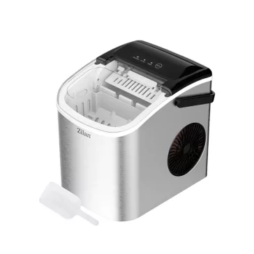   Zilan ZLN1177 jégkocka készítő, 95 W, 1,8 literes tartály, max. 15 kg napi kapacitás, öntisztító, rozsdamentes acél