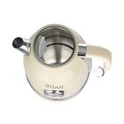 Zilan ZLN1184 retró vízforraló, 2200 W, 1,7 literes, hőmérsékletkijelzés, 360°-ban forgatható állvány, fehér