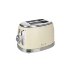 Zilan ZLN1191 retró kenyérpirító, 850 W, 6 fokozat, 2 szeletes, STOP funkció, morzsatálca, bézs