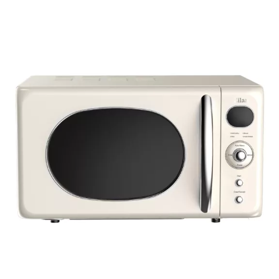 Zilan ZLN1245 retró mikrohullámú sütő, 700 W, 20 liter, 6 fokozat, LED kijelző, gyerekzár, elektronikus vezérlő, bézs Zilan ZLN1245 retró mikrohullámú sütő, 700 W, 20 liter, 6 fokozat, LED kijelző, gyerekzár, elektronikus vezérlő, bézs