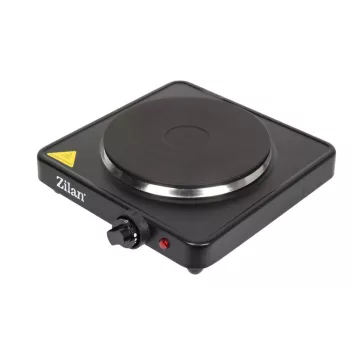   Zilan ZLN2174 elektromos főzőlap, 1500 W, 1 főzőlap, hőmérséklet szabályozó, fekete