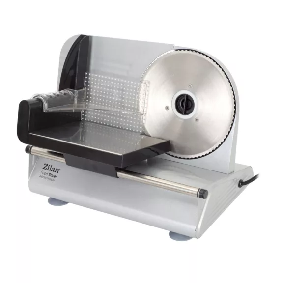 Zilan ZLN3376 szeletelőgép, 150 W, 190 mm-es forgókés, állítható szeletelési vastagság, biztonságos kivitel Zilan ZLN3376 szeletelőgép, 150 W, 190 mm-es forgókés, állítható szeletelési vastagság, biztonságos kivitel