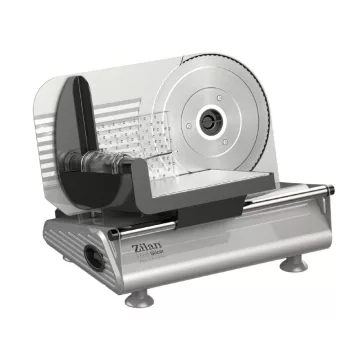   Zilan ZLN3376 szeletelőgép, 150 W, 190 mm-es forgókés, állítható szeletelési vastagság, biztonságos kivitel