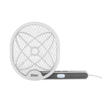   Zilan ZLN7088 3 in 1 elektromos légycsapó, 3 W, kézi /asztali / fali felhasználás, akkumulátoros tápellátás, 40 m² hatókörzet