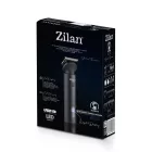 Zilan ZLN8672 Zeus haj- és testszőrnyíró készlet, rozsdamentes acél penge, 15 féle tartozék fej, LED kijelző, alumínium ház